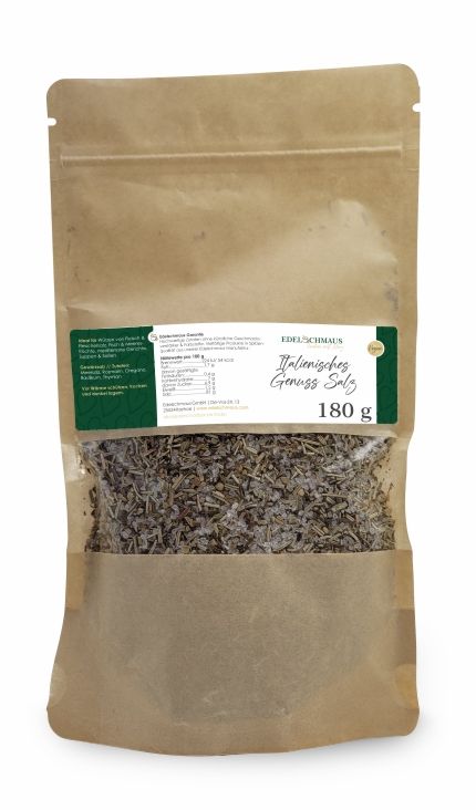 Italienisches Genuss Salz im Kraftbeutel